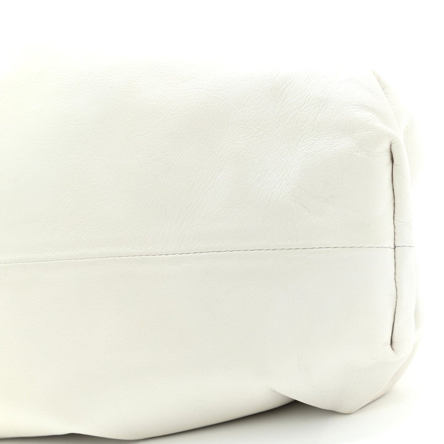 Smooth Butter Calf The Pouch Oversized Clutch Mist