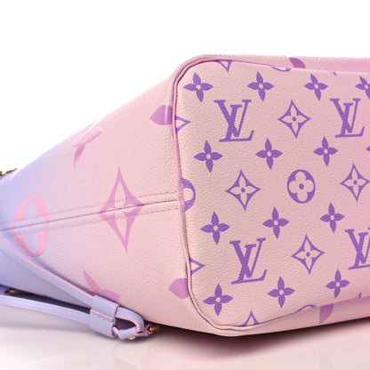 Louis Vuitton Monogram Giant Spring In The City Neverfull MM Sunrise Pastel 7 of 12