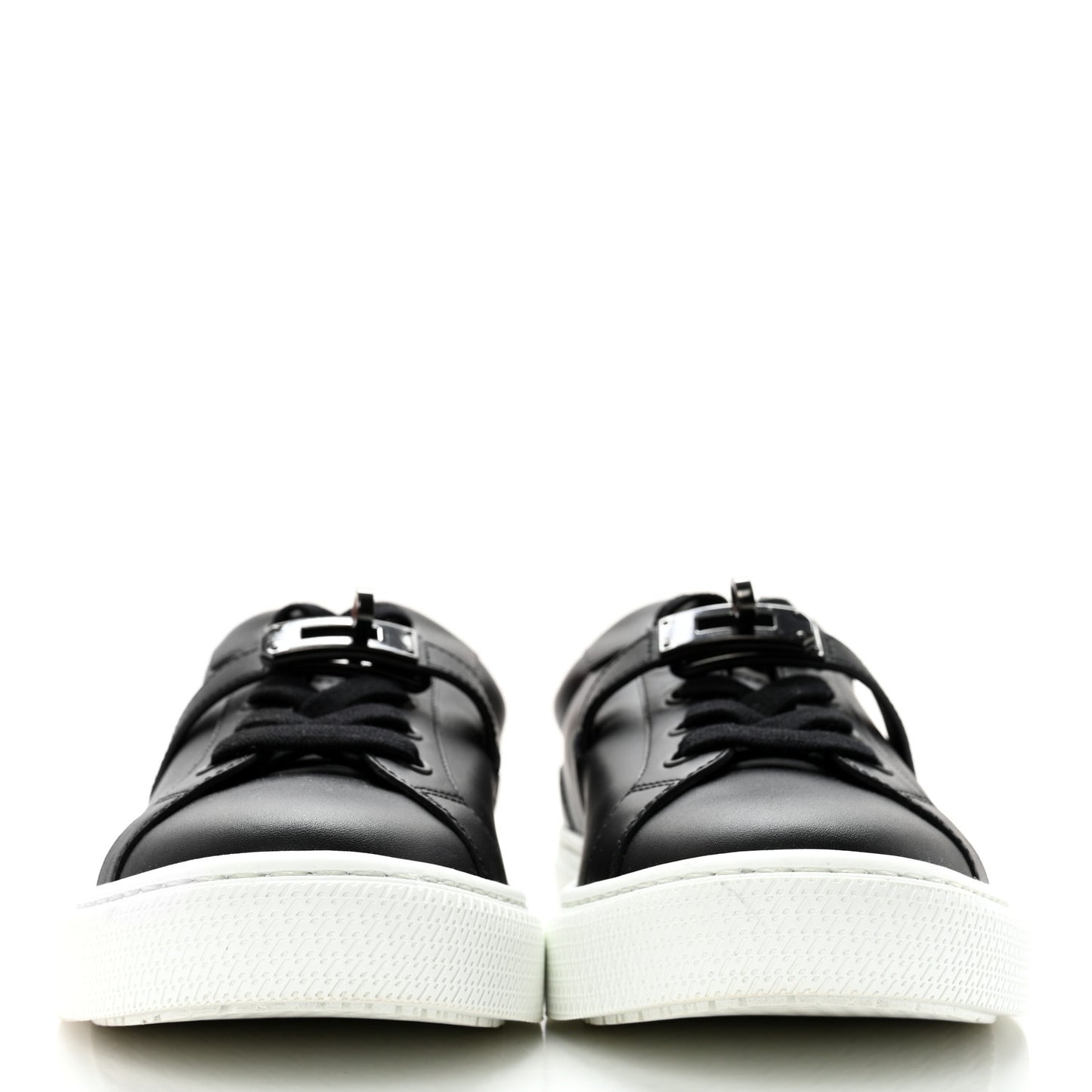 Calfskin Day Sneakers 38 Black