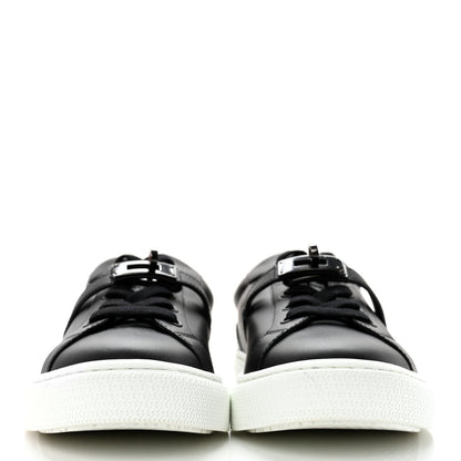 Hermes Calfskin Day Sneakers 38 Black 2 of 9