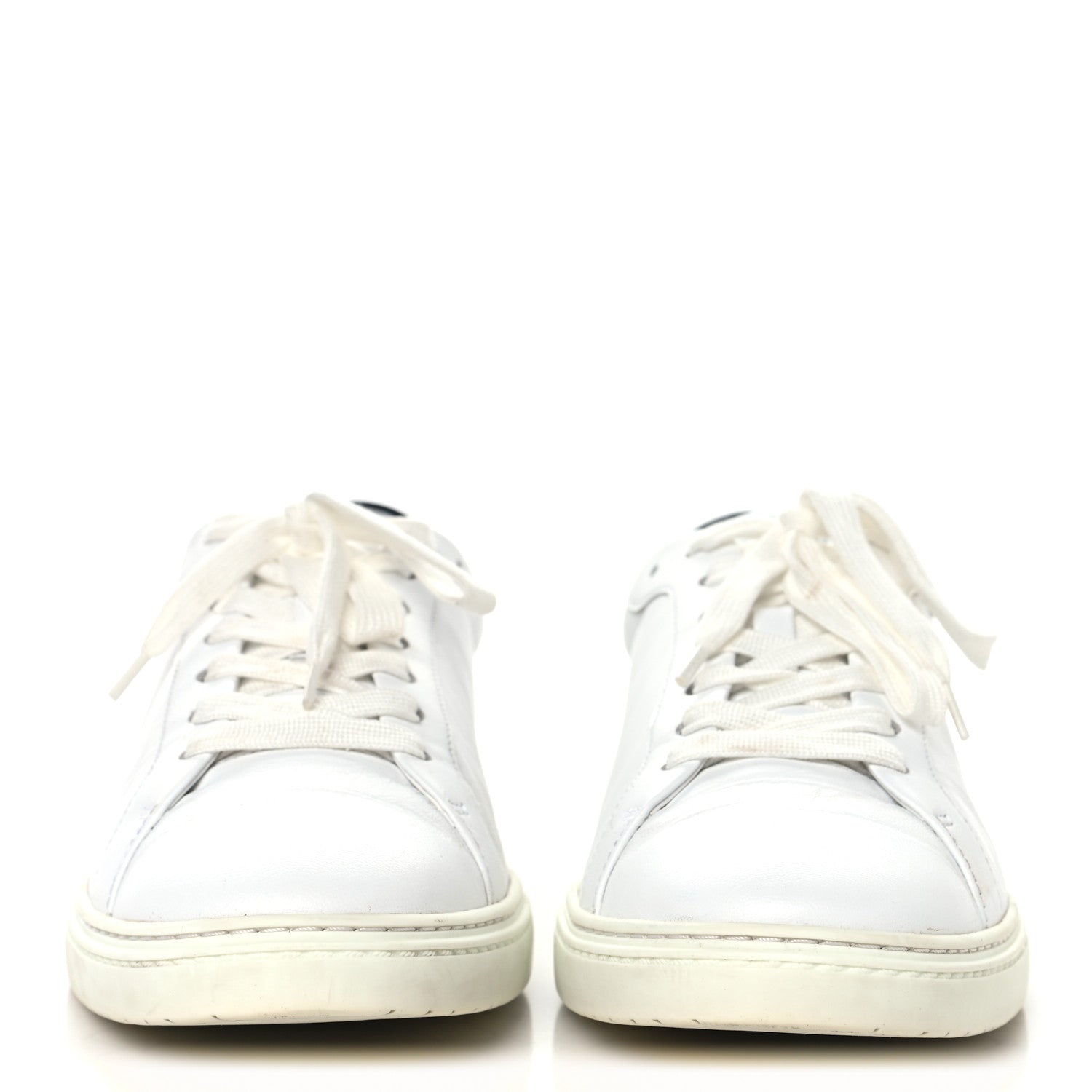 Jimmy Choo Calfskin Suede Mens Kai Sneakers 43 White Black 3 of 8