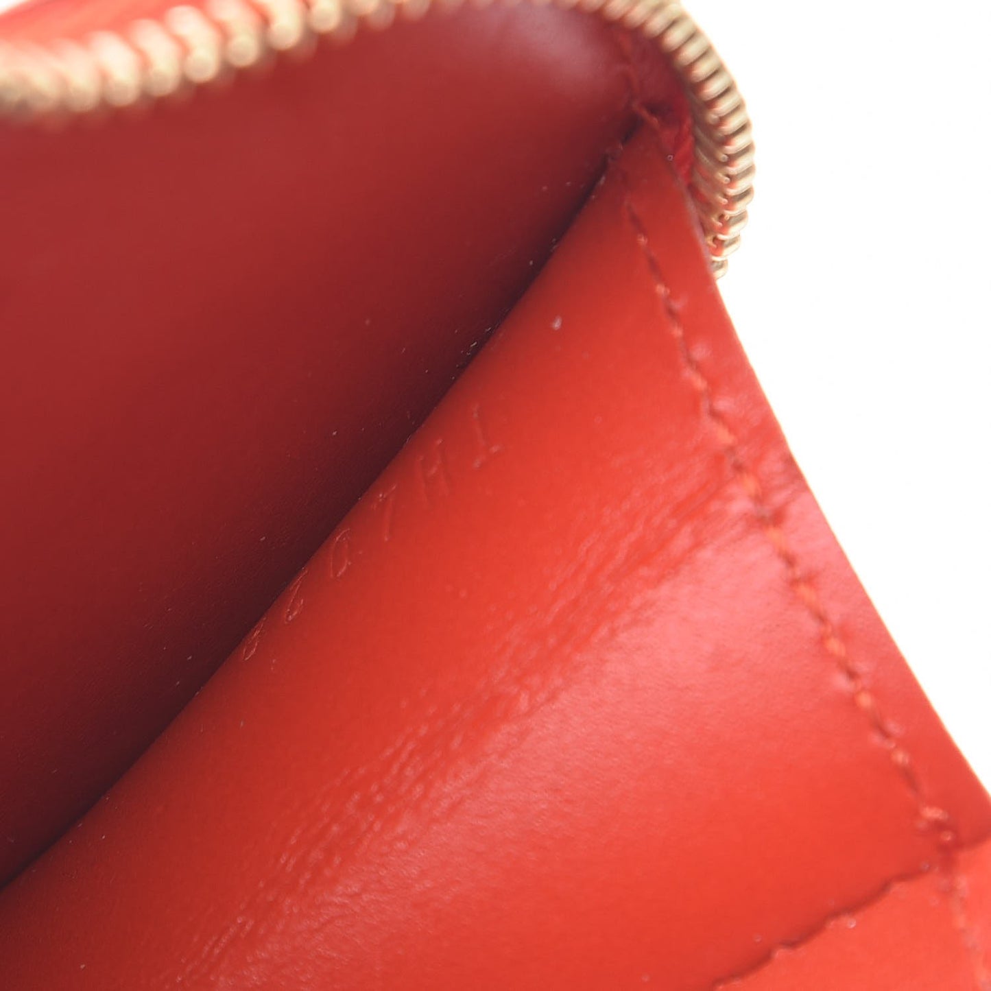 Vernis Heart Coin Purse Orange Sunset