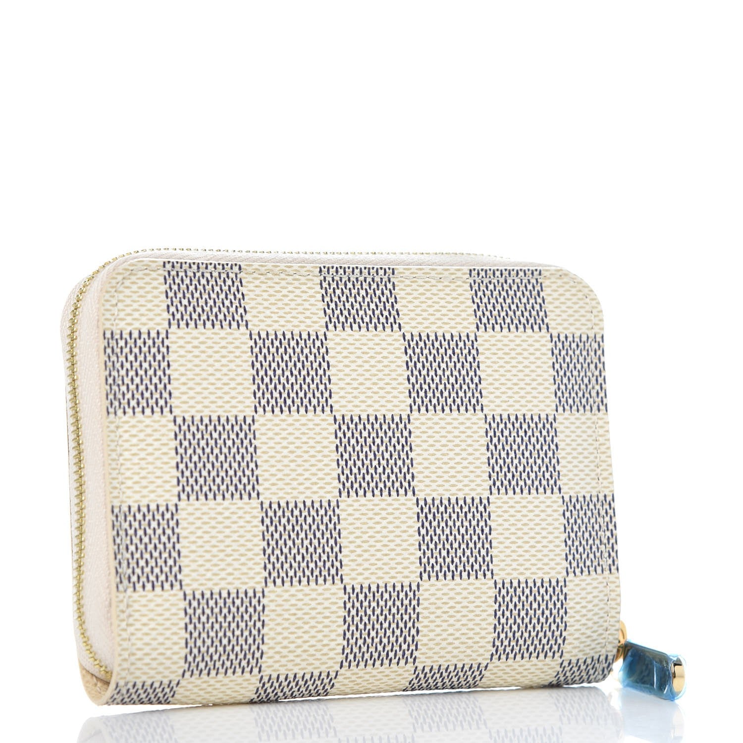 Louis Vuitton Damier Azur Zippy Coin Purse 3 of 8
