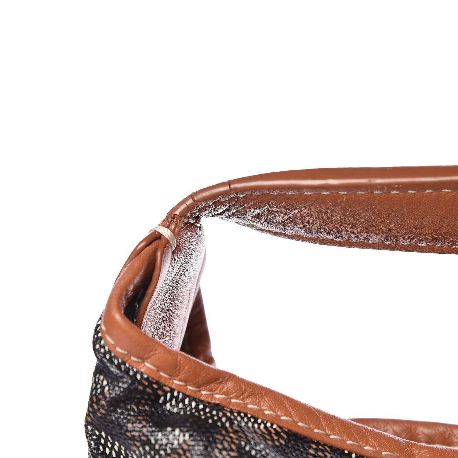 Goyard Goyardine Fidji Zip Hobo Black Gold 16 of 18