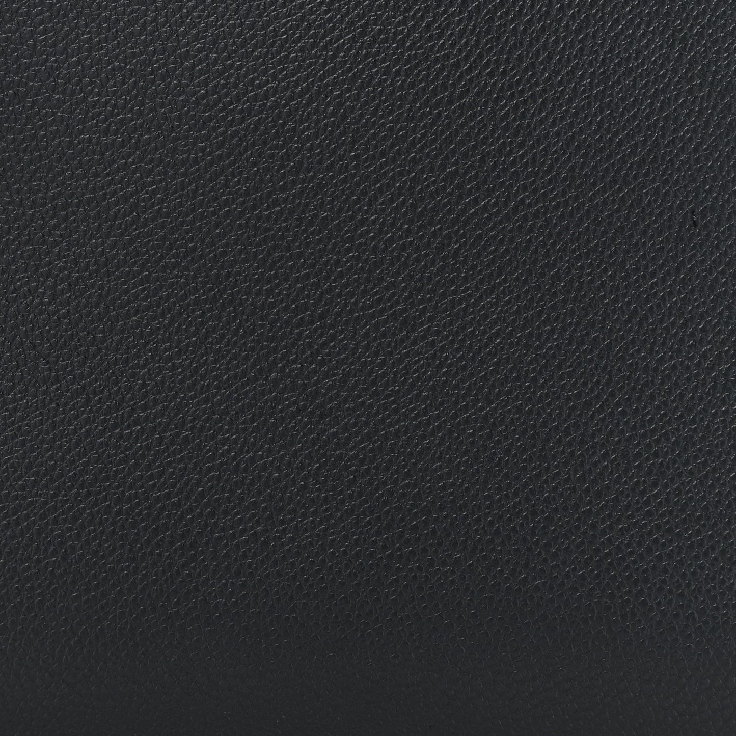 Grainy Calfskin Mini Two Handle Title Bag Black