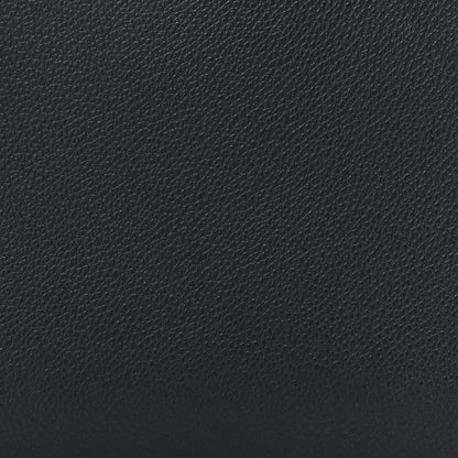 Burberry Grainy Calfskin Mini Two Handle Title Bag Black 7 of 9