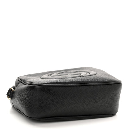 Gucci Pebbled Calfskin Small Soho Disco Bag Black 4 of 12