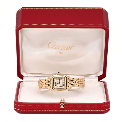 Cartier 18K Yellow Gold 22mm Panthere Art Deco Quartz Watch 5 of 5