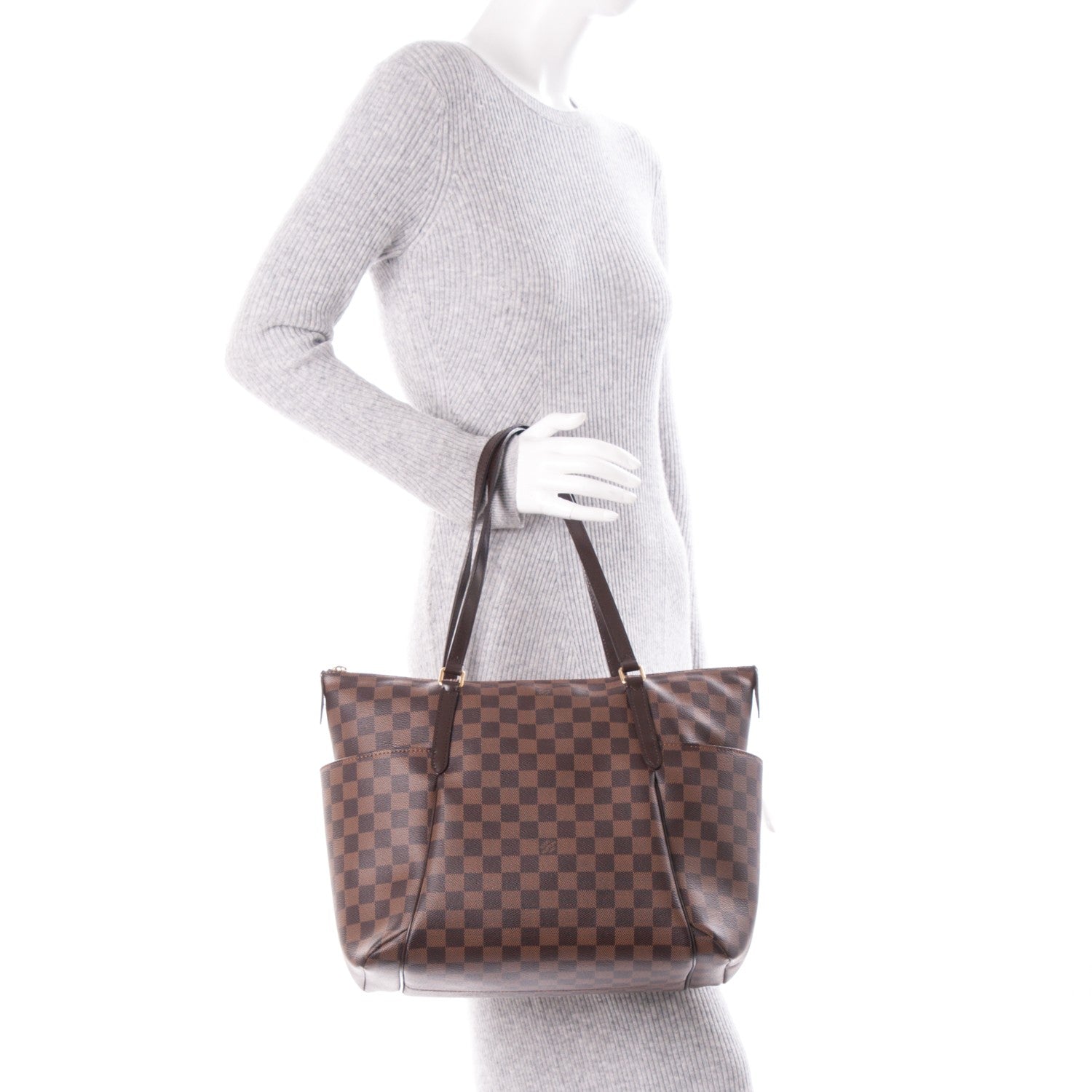 Louis Vuitton Damier Ebene Totally MM 2 of 8