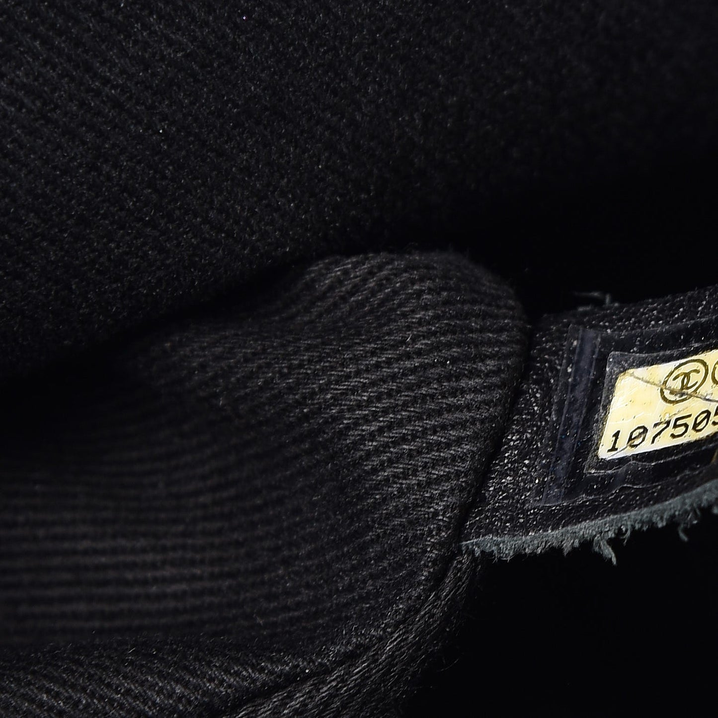 Calfskin Small Diamond Stitch Tote Black