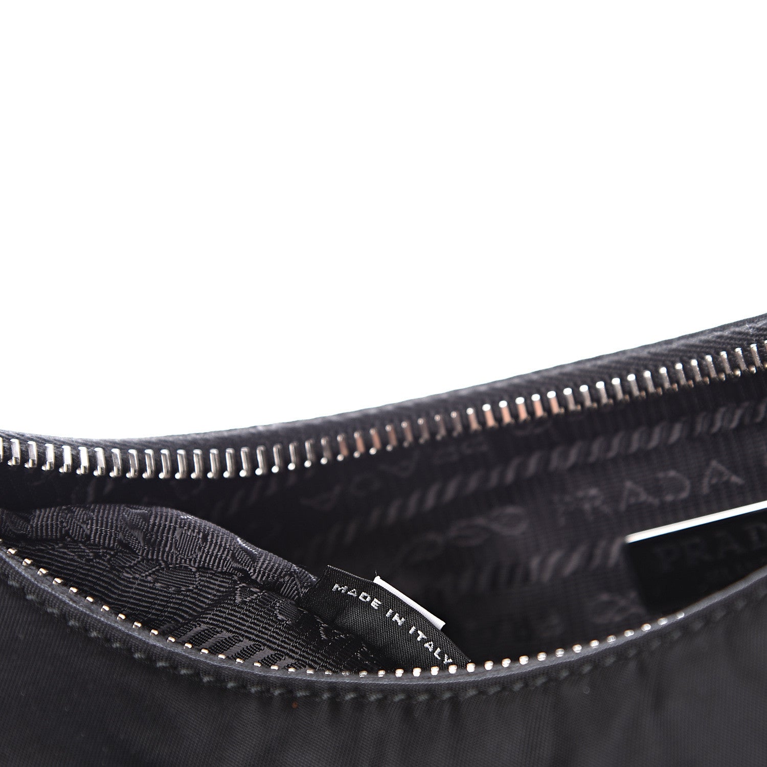 Prada Nylon Re-Edition 2005 Shoulder Bag Black 6 of 13