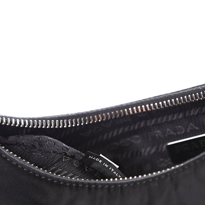 Prada Nylon Re-Edition 2005 Shoulder Bag Black 6 of 13