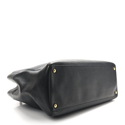 Chanel Caviar Cerf Executive Shopper Tote Black 4 of 11