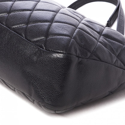 Chanel Caviar Quilted Timeless CC Soft Tote Black 4 of 10