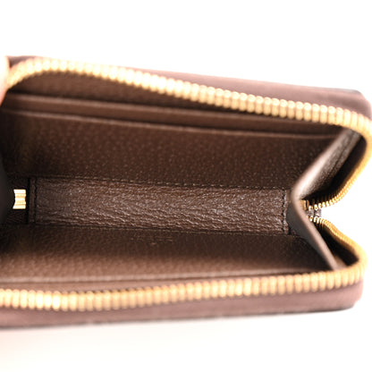 Gucci GG Supreme Monogram Textured Dollar Calfskin Web Ophidia Zip Around Card Case Wallet Beige Ebony New Acero 5 of 8