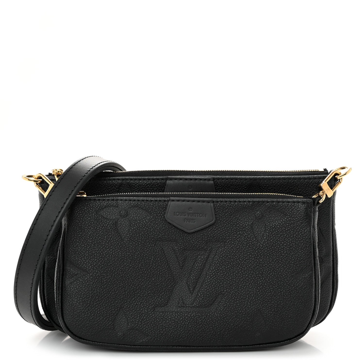 Louis Vuitton Empreinte Monogram Giant Multi Pochette Accessories Black 1 of 10