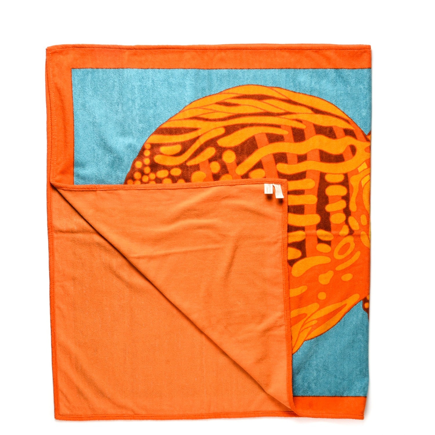 Hermes Cotton Terry Printed Beach Towel 3 of 7