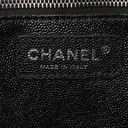 Chanel Caviar Stitched Large Lady Coco Shopping Tote Black 6 of 14