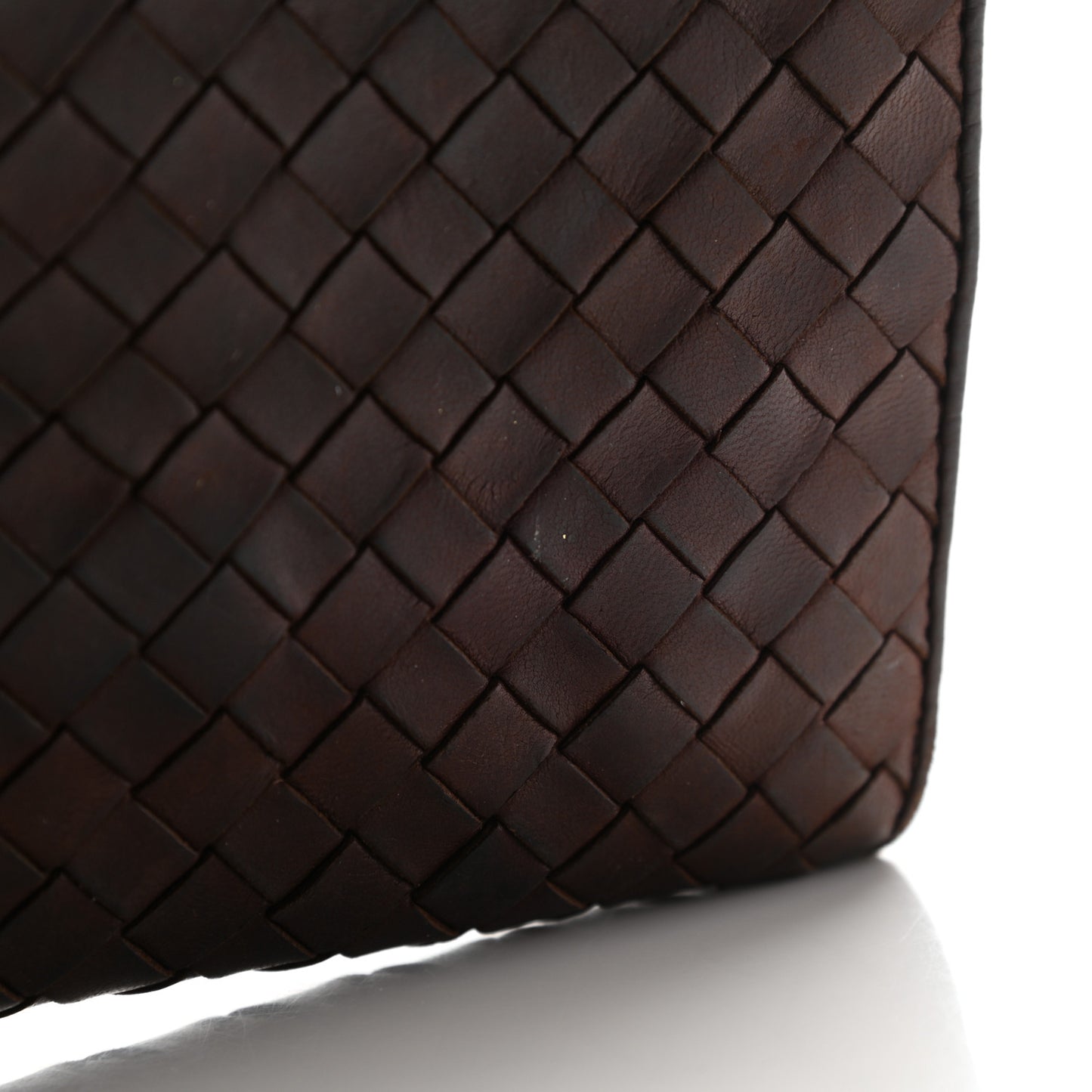 Nappa Intrecciato Flap Clutch