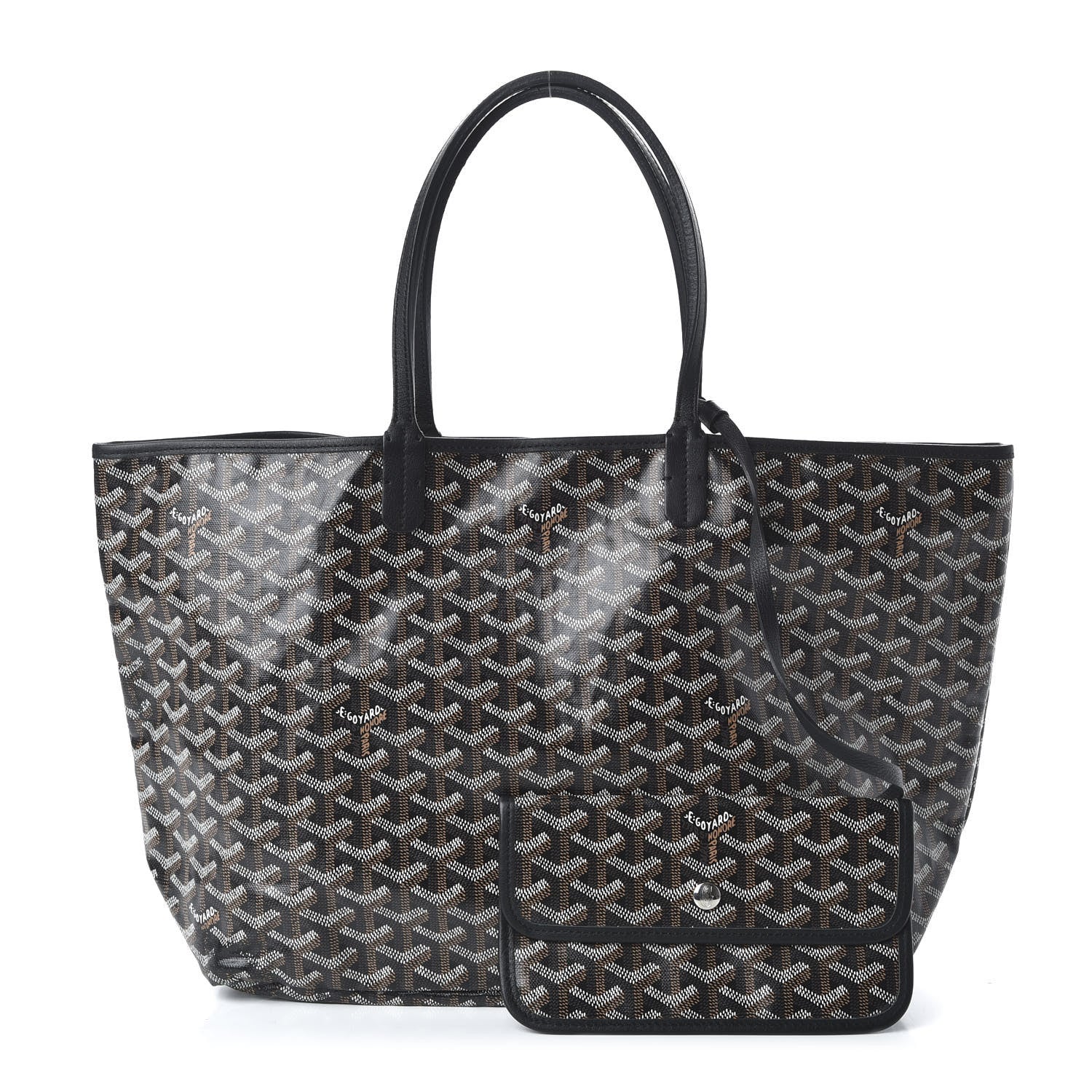 Goyard Goyardine Saint Louis PM Black 1 of 8