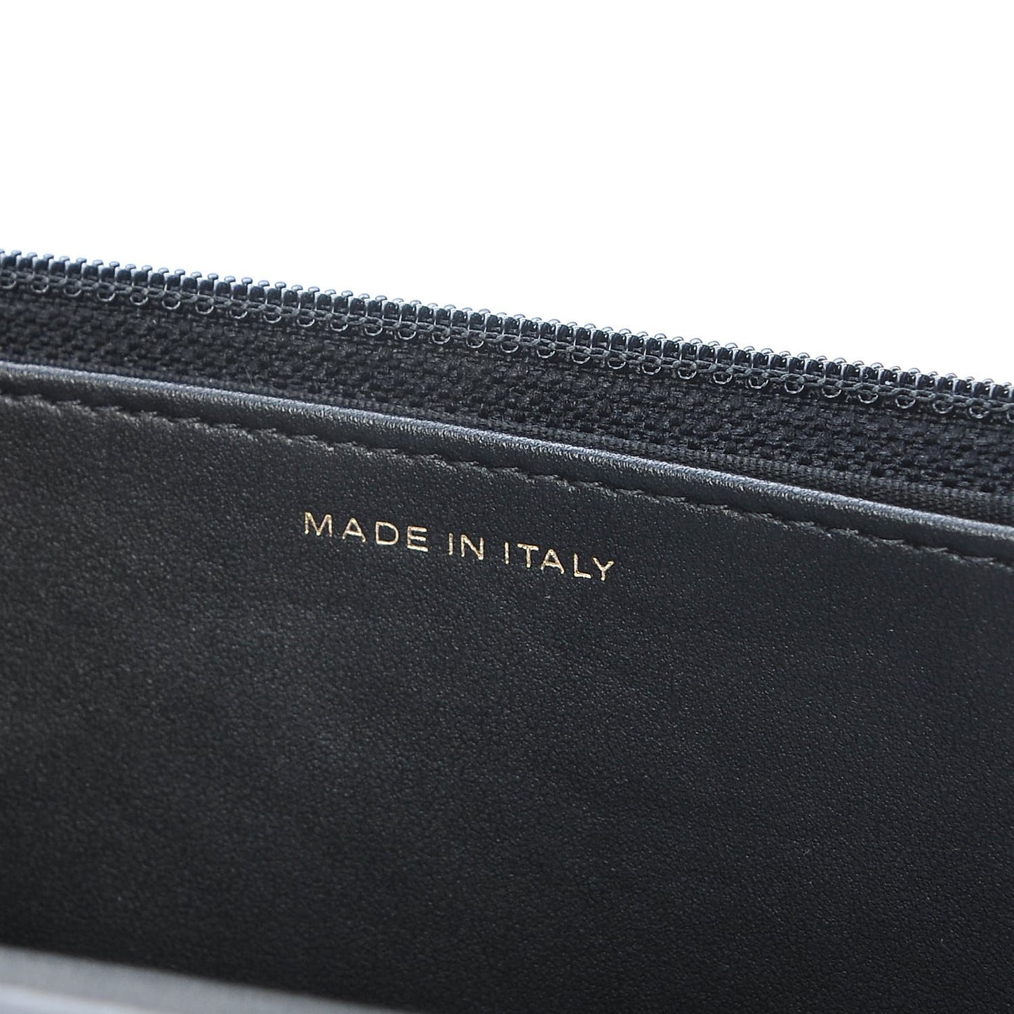 Caviar Quilted Boy Wallet On Chain WOC Black