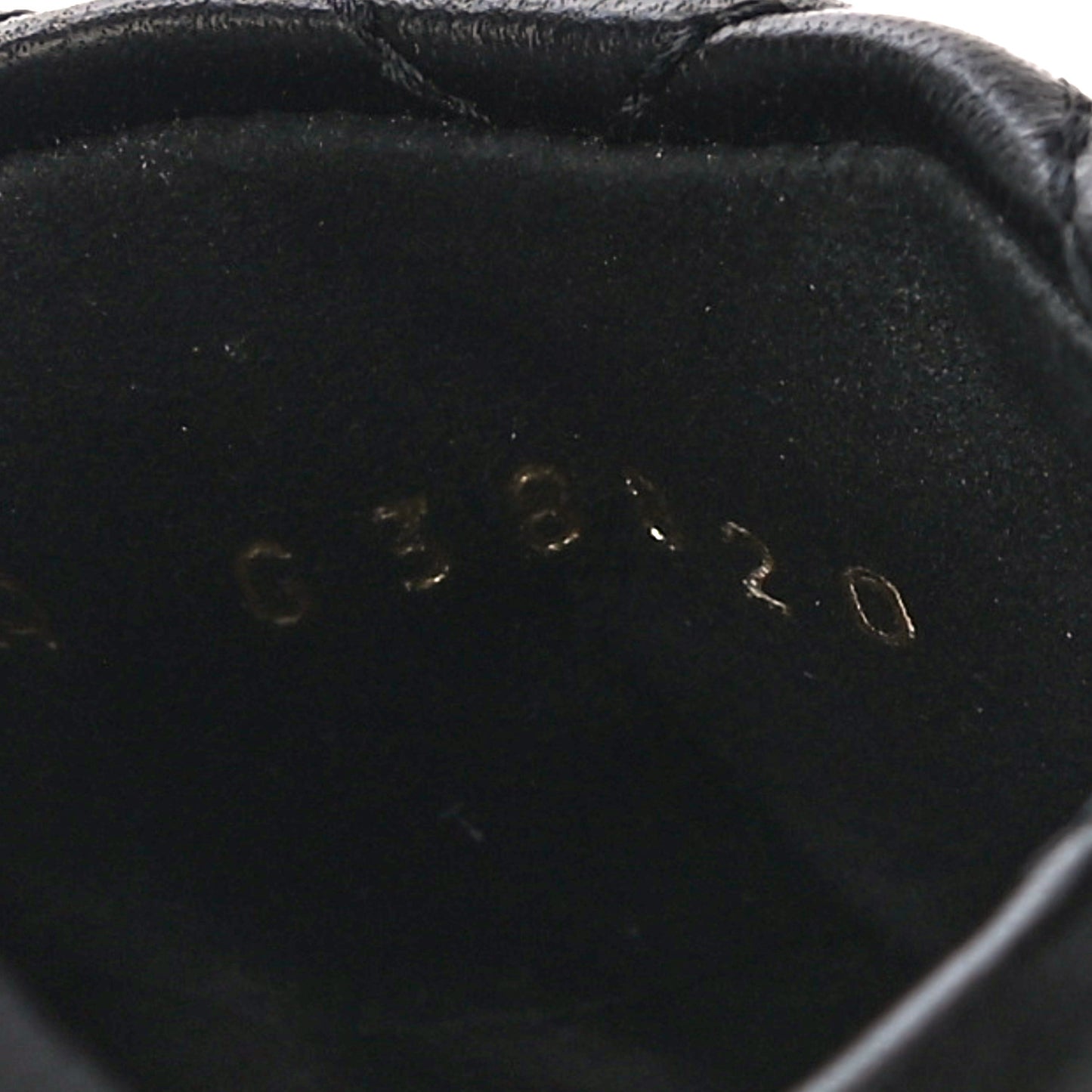 Lambskin Quilted Textured CC Mules 37 Black