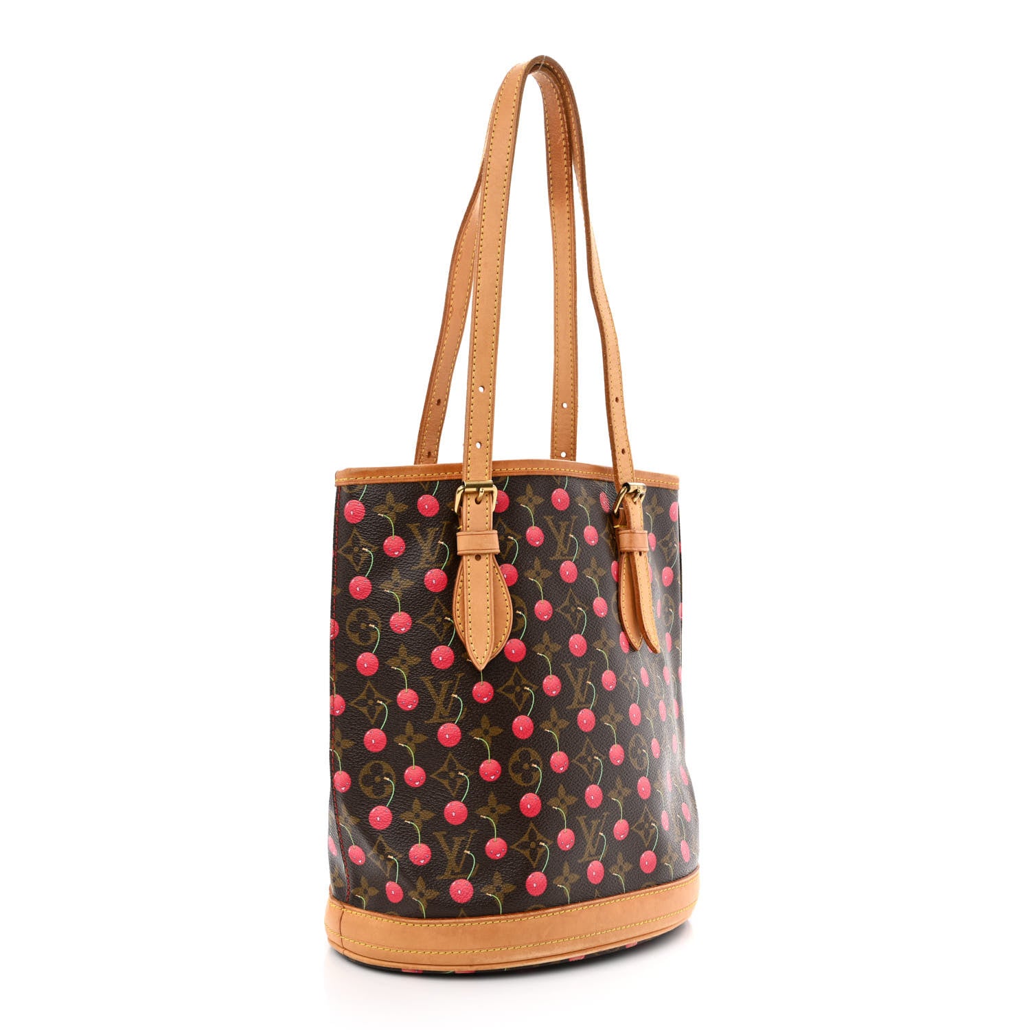 Louis Vuitton Monogram Cerises Bucket Bag 3 of 12
