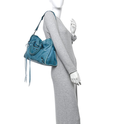 Balenciaga Agneau Classic Hardware City Aquamarine 2 of 12