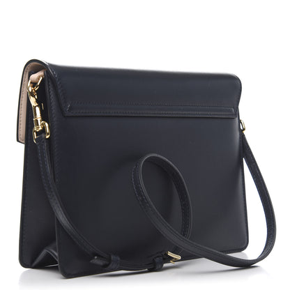 Dolce & Gabbana Calfskin Lucia Satchel Dark Blue 3 of 12