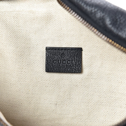Gucci Grained Calfskin Logo Belt Bag Black 6 of 12