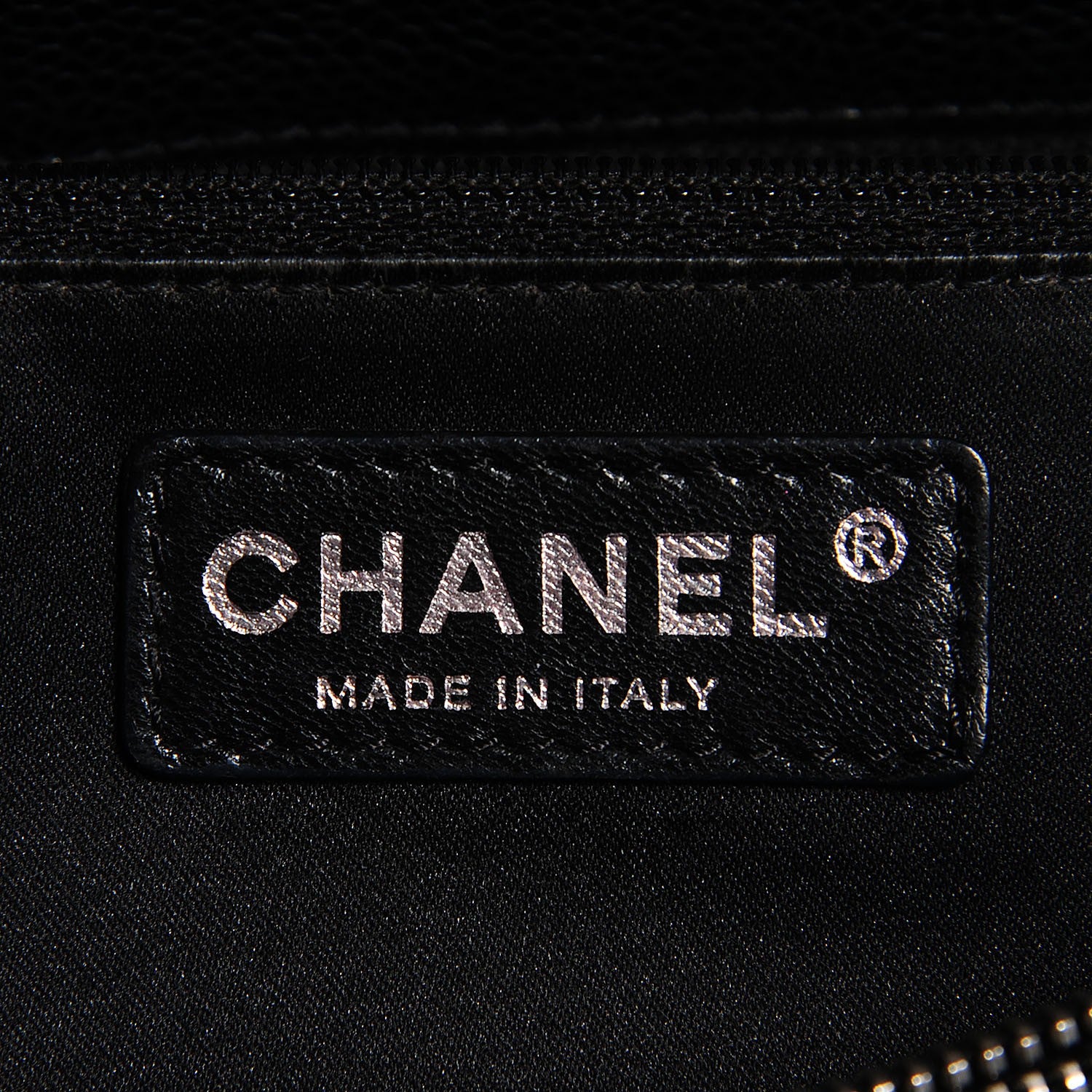 Chanel Caviar Quilted Grand Shopping Tote GST Black 6 of 7