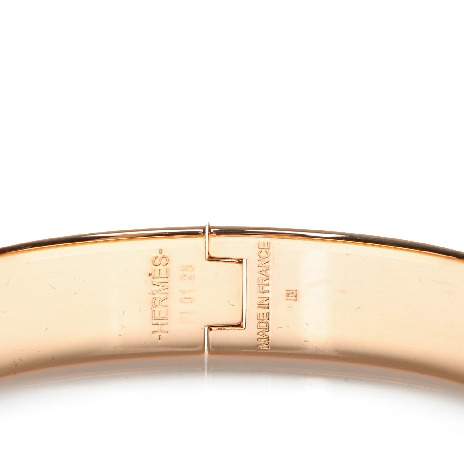 Hermes Narrow Enamel Clic Clac H Bracelet PM Bleu Biarritz 4 of 5