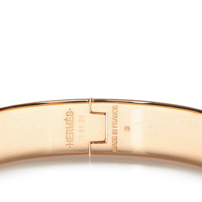 Hermes Narrow Enamel Clic Clac H Bracelet PM Bleu Biarritz 4 of 5