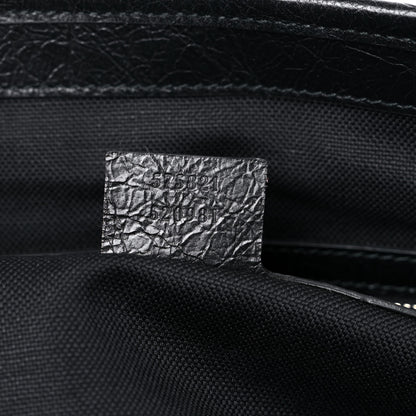Gucci Fluffy Calfskin Morpheus Tote Bag Black 7 of 10