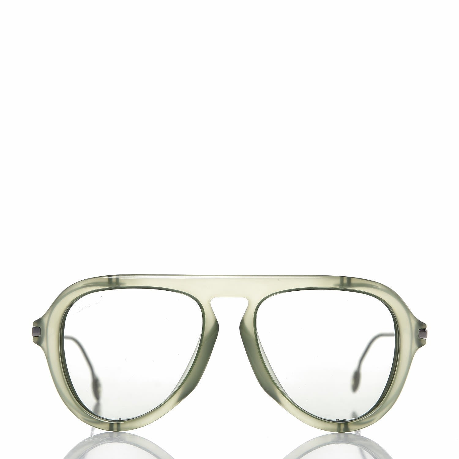 Gucci CVS Y/1 Aviator Sunglasses 3737/S Light Green Ruthenium 2 of 8