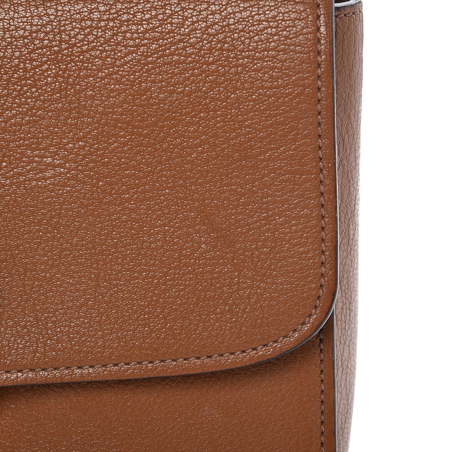 Goatskin Madras Shoulder Bag Cuoio