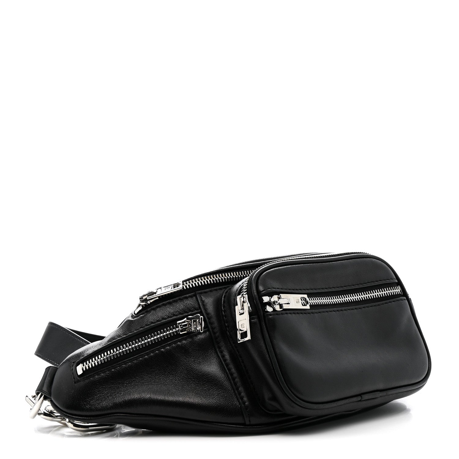 Alexander Wang Lambskin Attica Belt Bag Black 4 of 13