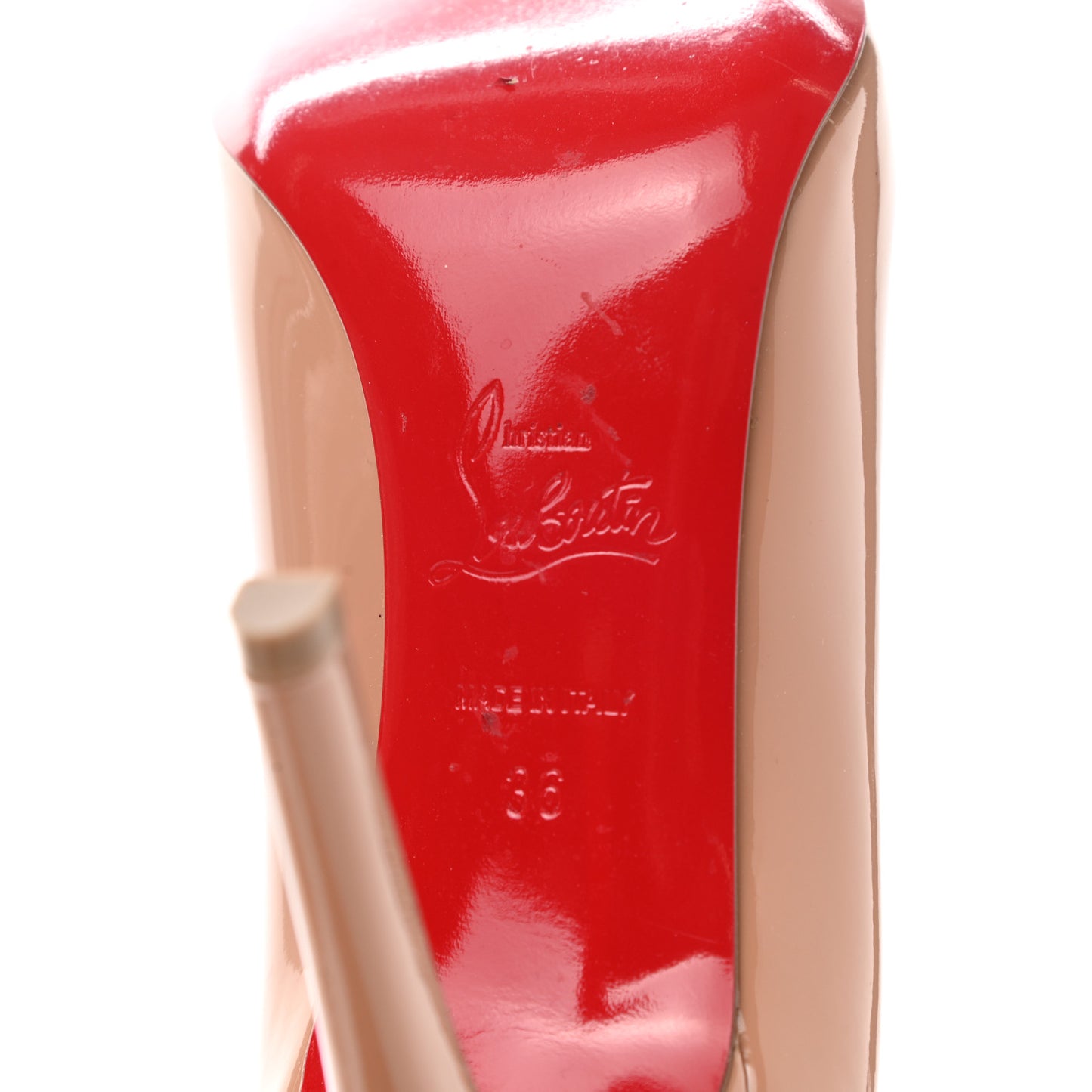 Patent Pigalle 100 Pumps 36 Nude