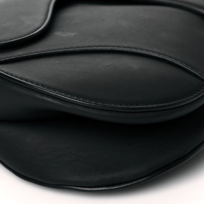 Christian Dior Ultra Matte Calfskin Saddle Bag Black 10 of 12