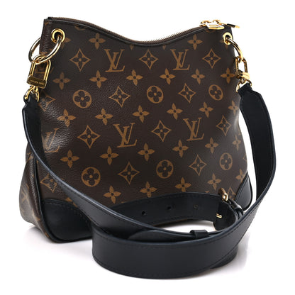 Louis Vuitton Monogram Odeon PM Black 3 of 9