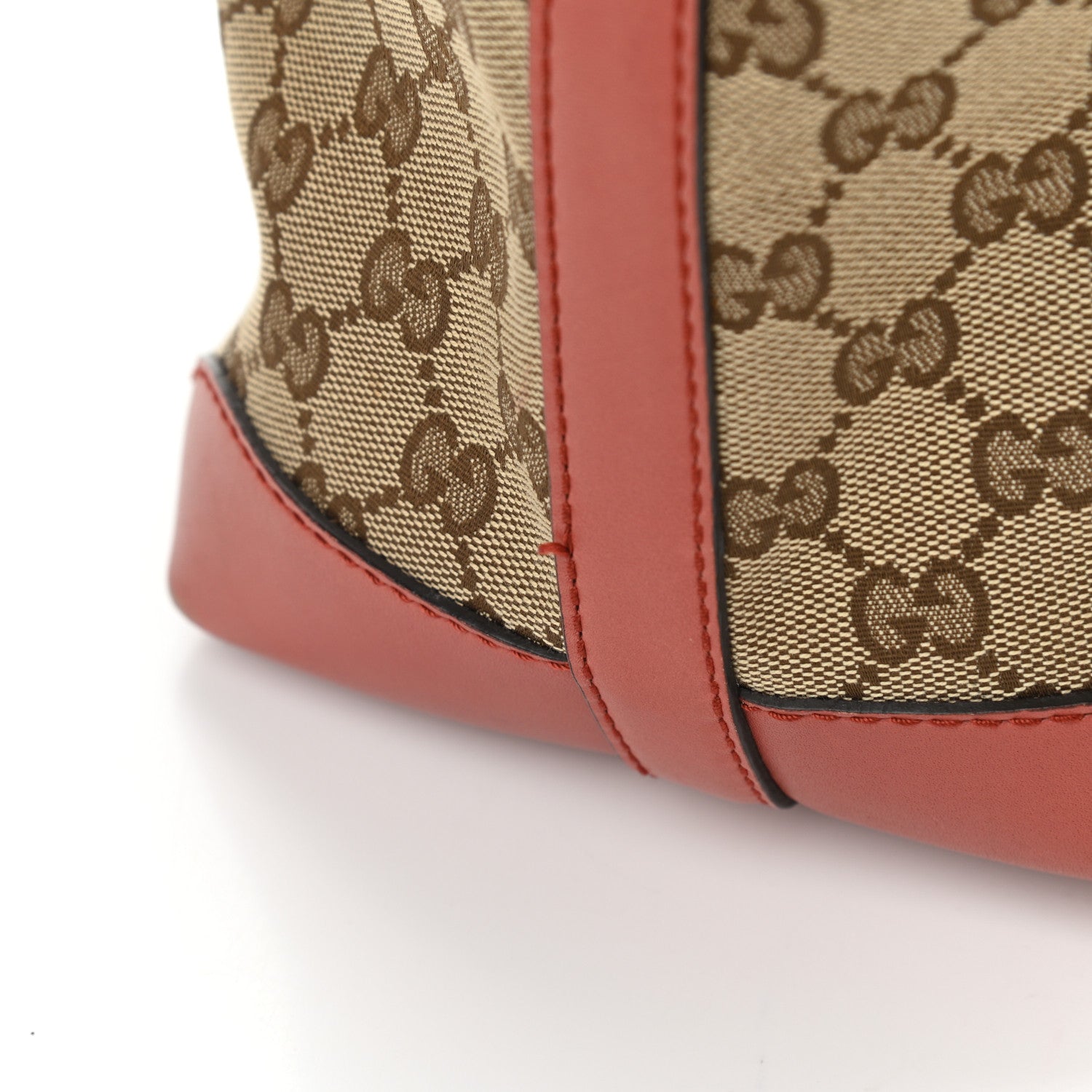 Gucci Metallic Monogram Medium Craft Tote Orange 13 of 21