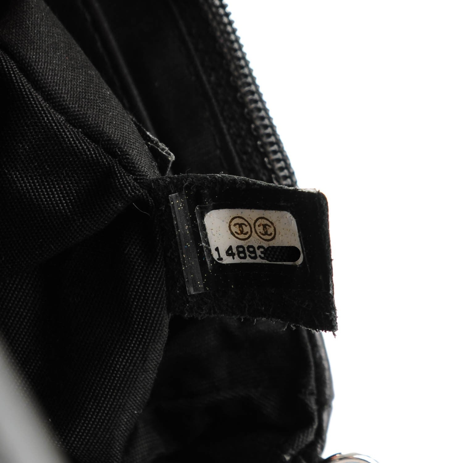 Chanel Caviar Half Moon Wallet On Chain WOC Black 8 of 8