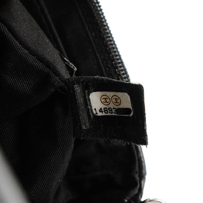 Chanel Caviar Half Moon Wallet On Chain WOC Black 8 of 8