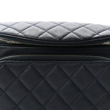 Chanel Caviar Quilted Business Affinity Waist Belt Bag Navy 9 of 11