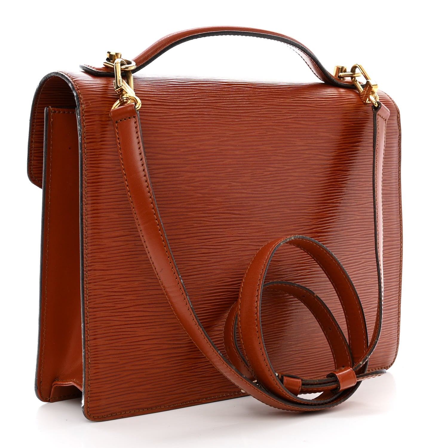 Louis Vuitton Epi Monceau Kenyan Fawn 3 of 19