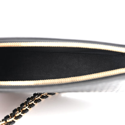 Louis Vuitton Calfskin Nanogram Embossed Lexington Pouch Black 5 of 9