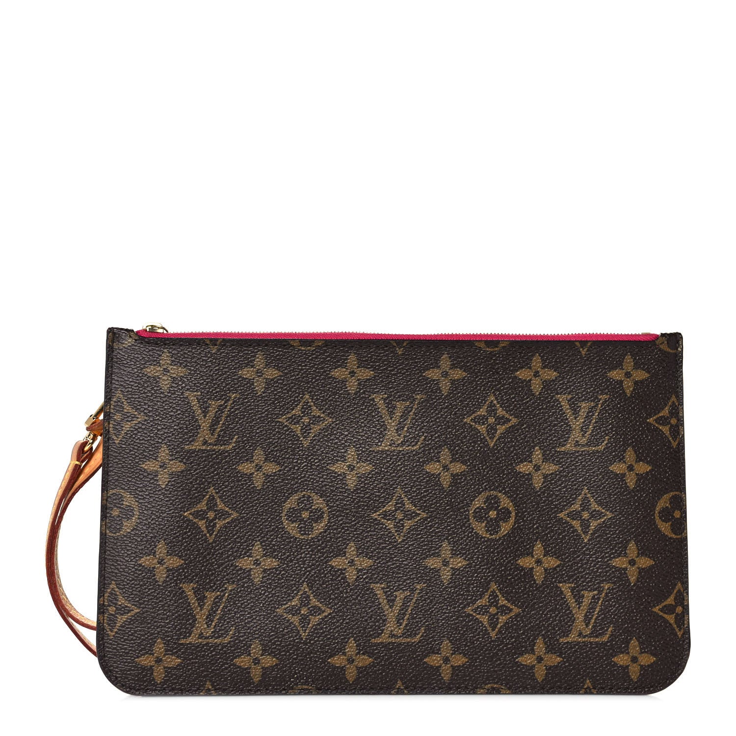 Louis Vuitton Monogram Neverfull MM GM Pochette Pivoine 1 of 9