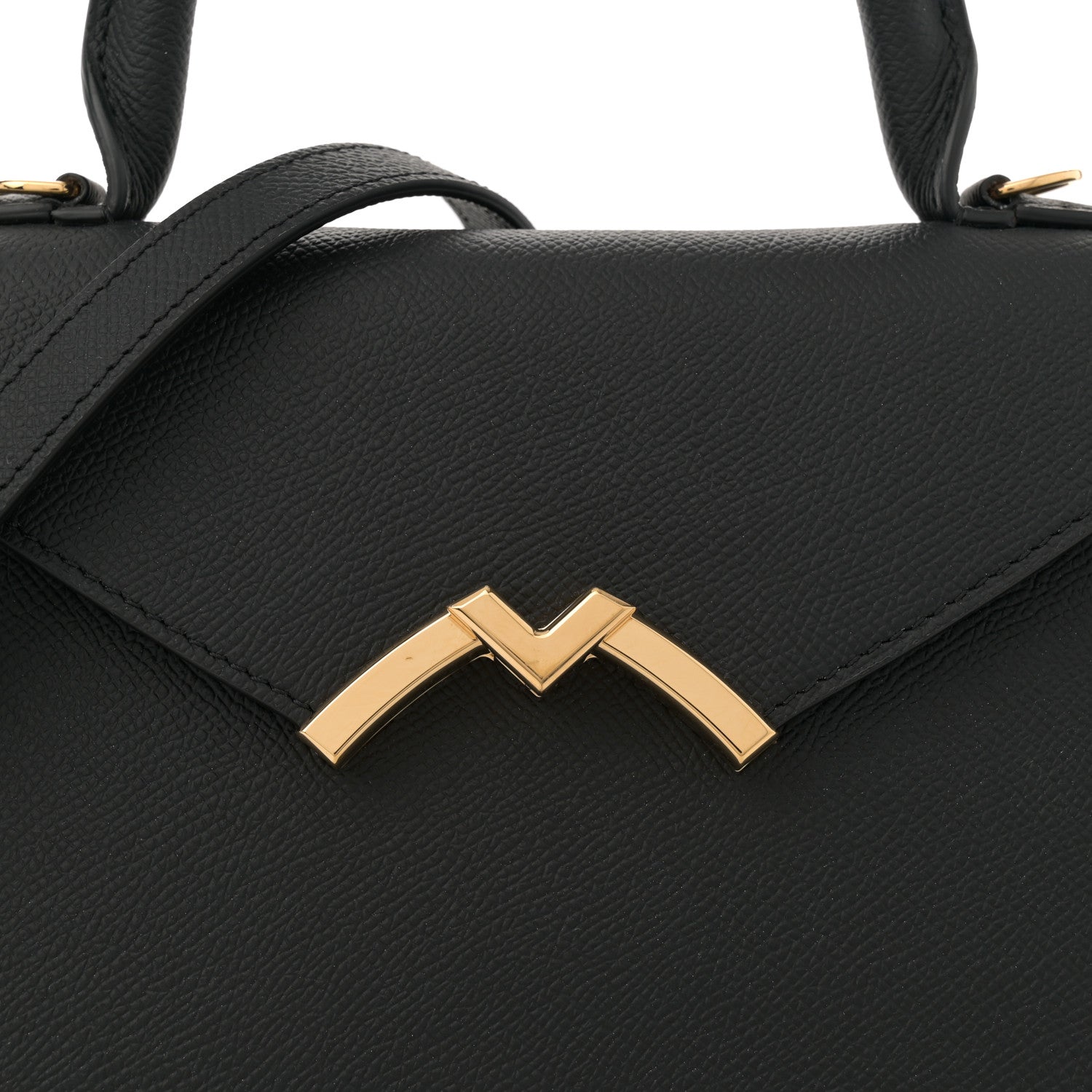 Moynat Carat Calfskin Gabrielle PM Black 7 of 10