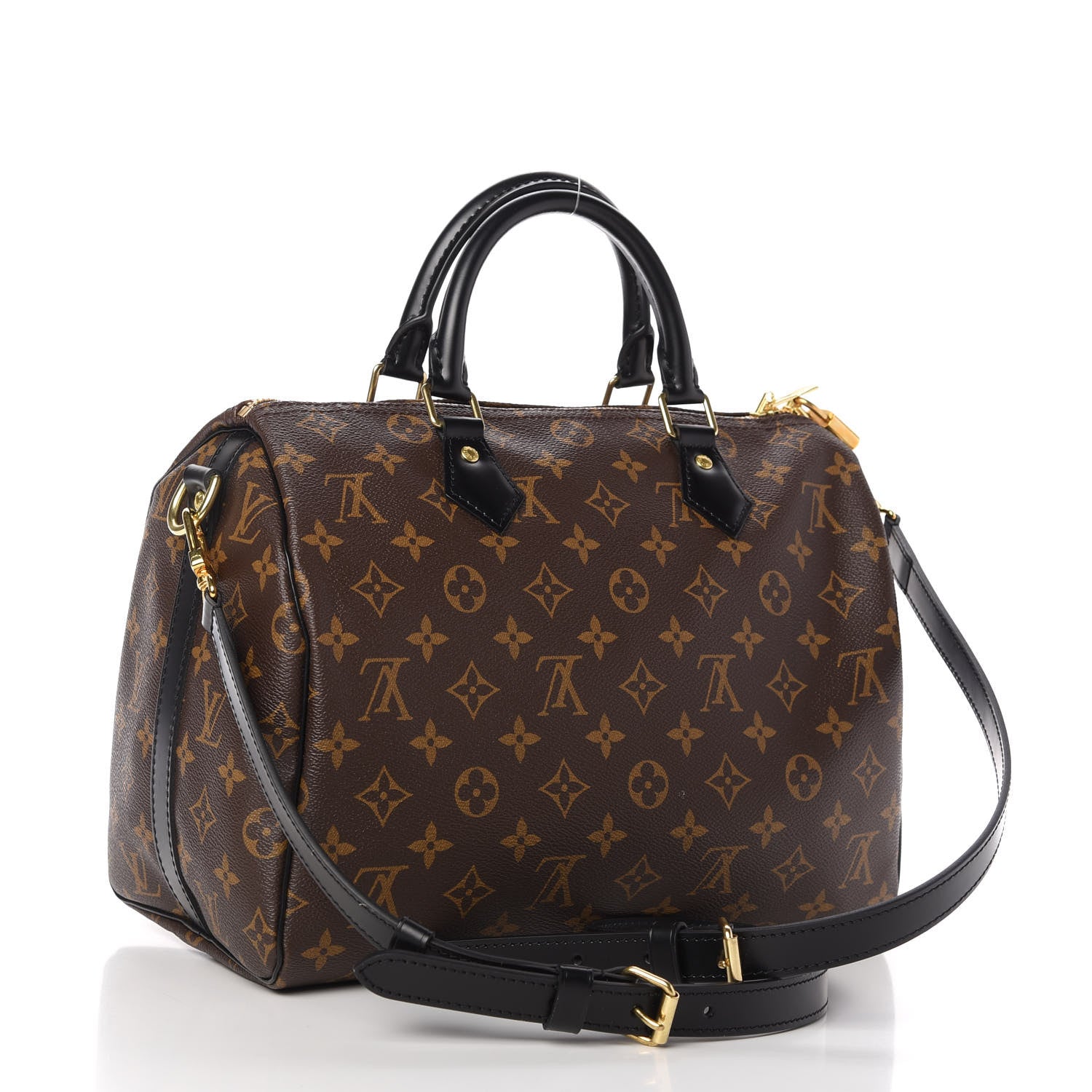 Louis Vuitton Monogram My World Tour Speedy Bandouliere 30 Black 3 of 11