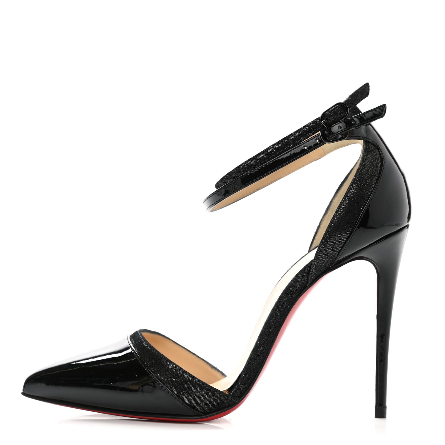 Patent Uptown Double 85 Pumps 35 Black